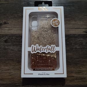 Case Mate glittery gold phone case for IPHONE xs MAX